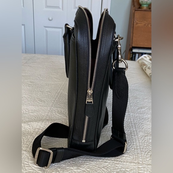 Coach all leather unisex briefcase - Picture 2 of 14